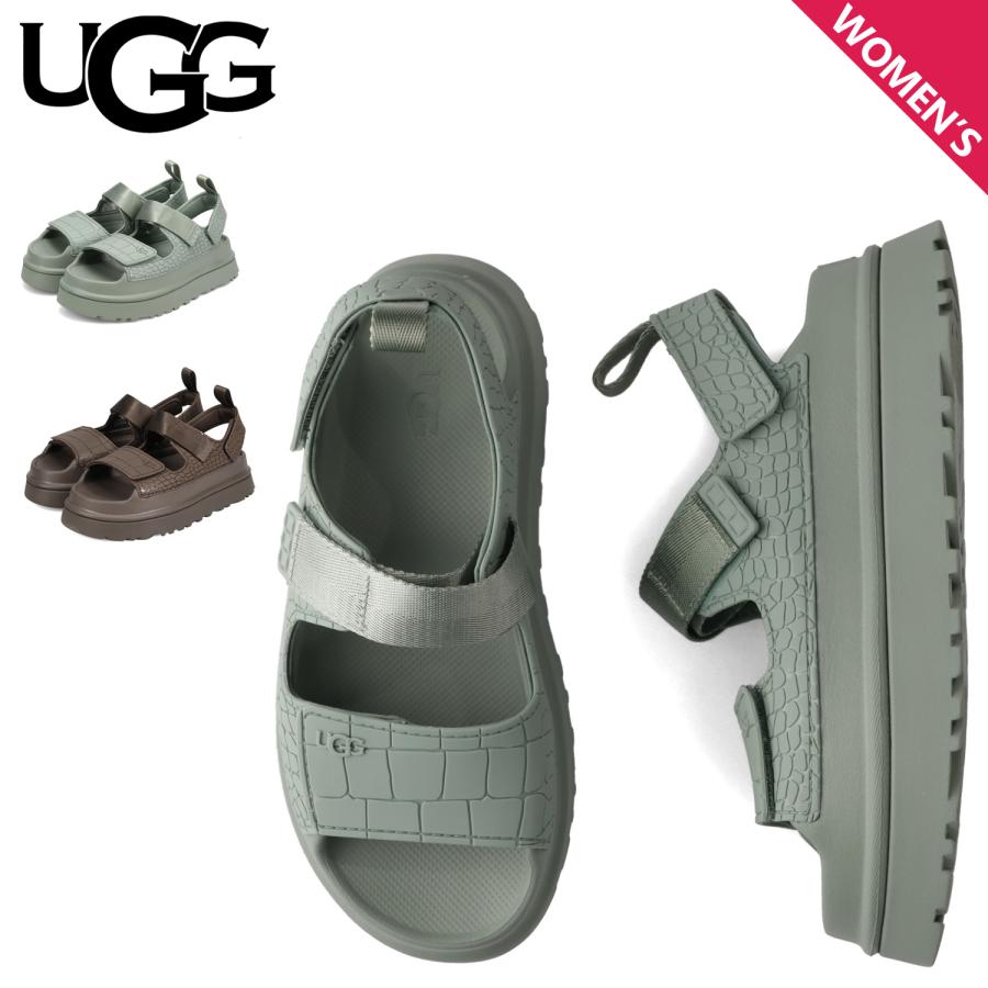 UGG（アグ） サンダル スポーツサンダル ゴールデングロウ エンボス