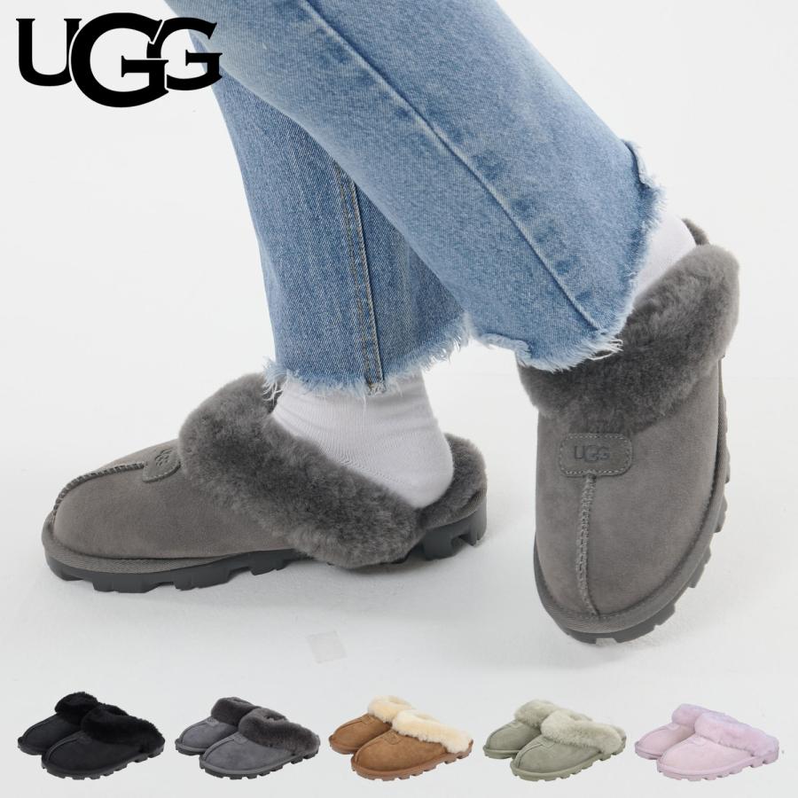 UGG アグ サンダル ファー スリッパ サボ コケット レディース UGG アグ サンダル ファー スリッパ サボ コケット レディース