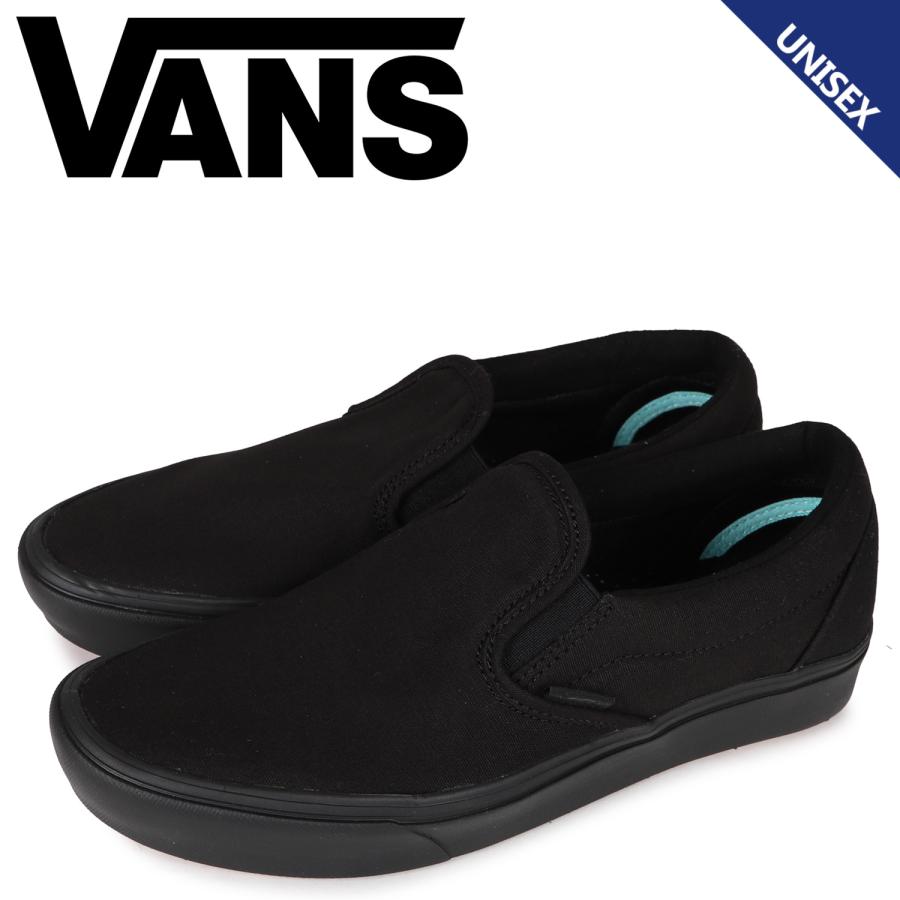 ヴァンズ Vans Comfycush Slip On Vn0a3wmdvnd コンフィクッシュ スニーカー スリッポン バンズ ブラック メンズ レディース 黒 ランキング総合1位 スニーカー