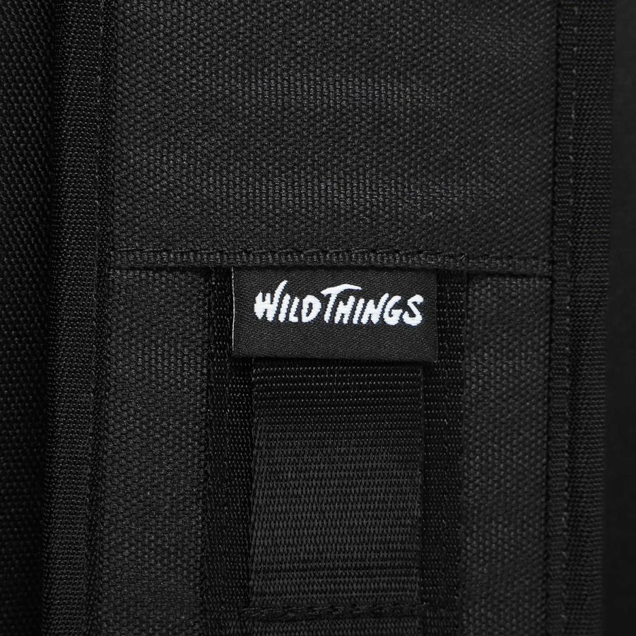 ワイルドシングス WILD THINGS ショルダーバッグ メッセンジャーバッグ バッグポリー コーデュラ メンズ レディース 21L 斜め掛け ブラック 黒 WT3803402ショル｜sugaronlineshop｜14