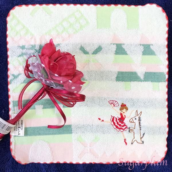 バレエ発表会プレゼント タオルハンカチ ローズラッピングセット ドンキ くるみ割り F 79 バレエ工房 Sugarplum 通販 Yahoo ショッピング