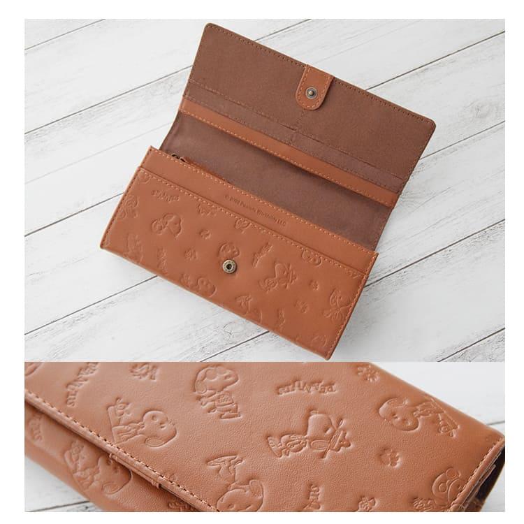 SNOOPY（スヌーピー） 長財布 LF束入れ 小銭入れ付き 本革