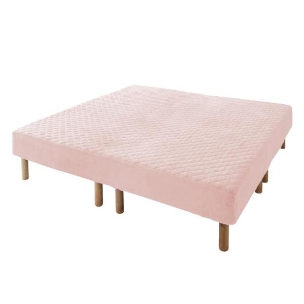 【希少】 脚付きマットレスベッド 脚8cm クイーンサイズ /ボンネルコイル /マイクロファイバー敷パッド一体型シーツ付 色-サイレントブラック 【EI9752221275】(35337円)