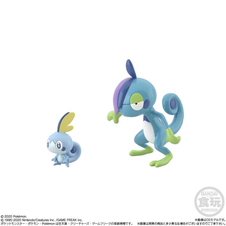Bandai ポケモンスケールワールド ガラル地方 セット ポケットモンスター 授与 ガム 1個入 食玩