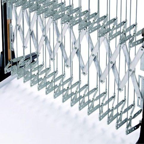 間仕切り W150×D34×H110cm パーティション アコーディオンスクリーン 衝立 お客様組立 受注生産商品 AA-151 | 弘益 | 04