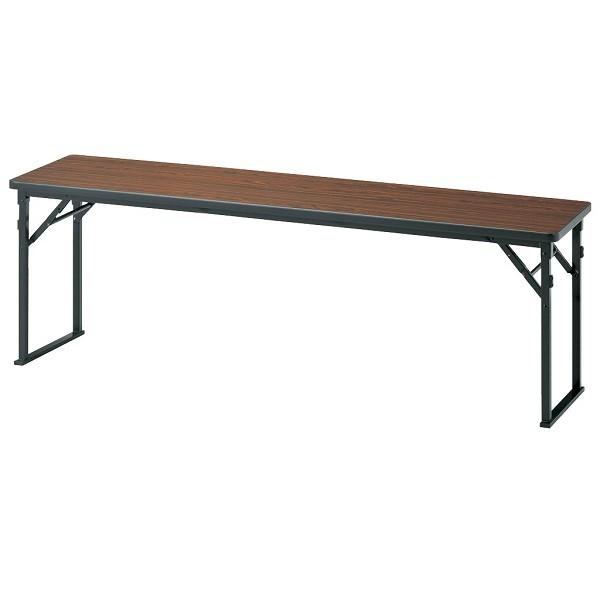 CKP折りたたみテーブル ソフトエッジ巻天板 W180×D45×H63cm 受注生産 CKP-1845S