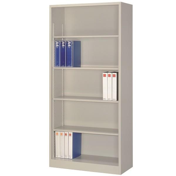 A4対応 スチール書庫 キャビネット スチール棚 本棚 書棚 オープン書庫 W88×D40×H186cm オフィス家具 法人様限定商品 国産 車上渡し FO40-G19
