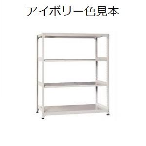 スチールラック 耐荷重500kg/段 H180×W180×D90cm 4段 5段 6段 ボルトレス 簡単組立 車上渡し 法人様限定商品 M1818Kの画像