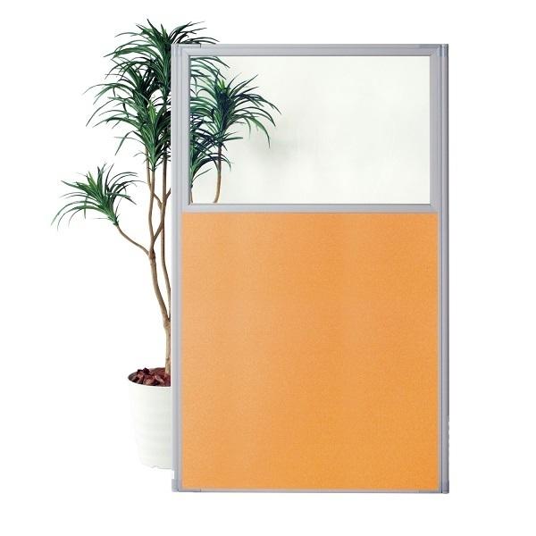 MPパーティション システムパネルU上部透明 H1800×W900mm パネルのみ 個人様宛配送不可 受注生産品 MP-1809UAR