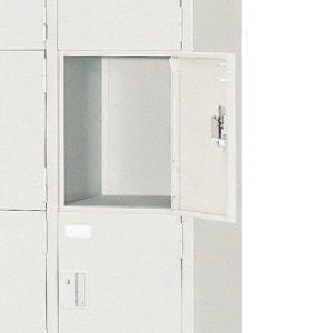 ロッカー 15人用 多人数ロッカー スチールロッカー 15人用ロッカー シリンダー錠 鍵付き オフィス家具 国産 車上渡し W900×D380×H1790mm SVG15Aの画像