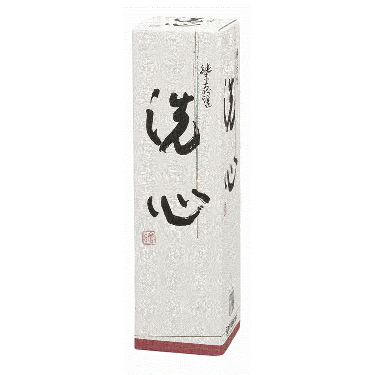 洗心 【贈答品】日本酒 senshin 純米大吟醸 720ml 箱付 : 酒乃すぎい