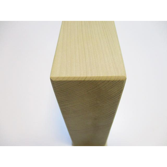 ＜新品＞青森ひば一枚板まな板　識別AX-11　小さめまな板ですが特厚の柾目まな板です！木口割れ難あり格安 |  | 06