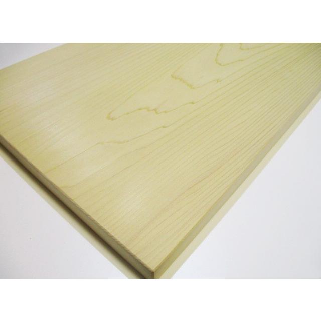 ＜新品＞青森ひば 抗菌まな板　識別CP-4　大型のまな板ですが薄めに作ってあります！大きめなのに軽くて扱いやすいですよ |  | 08