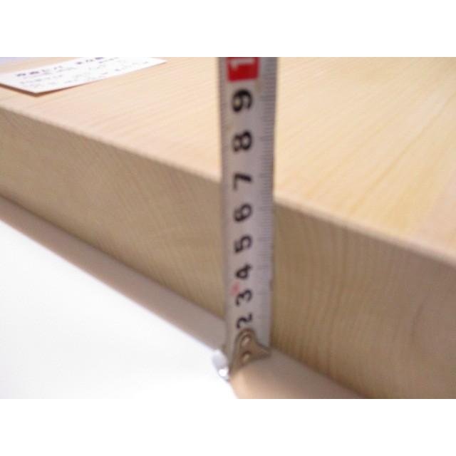 新品＞青森ひば 抗菌まな板（一枚板）超極厚の耳付きまな板 識別GP-3 