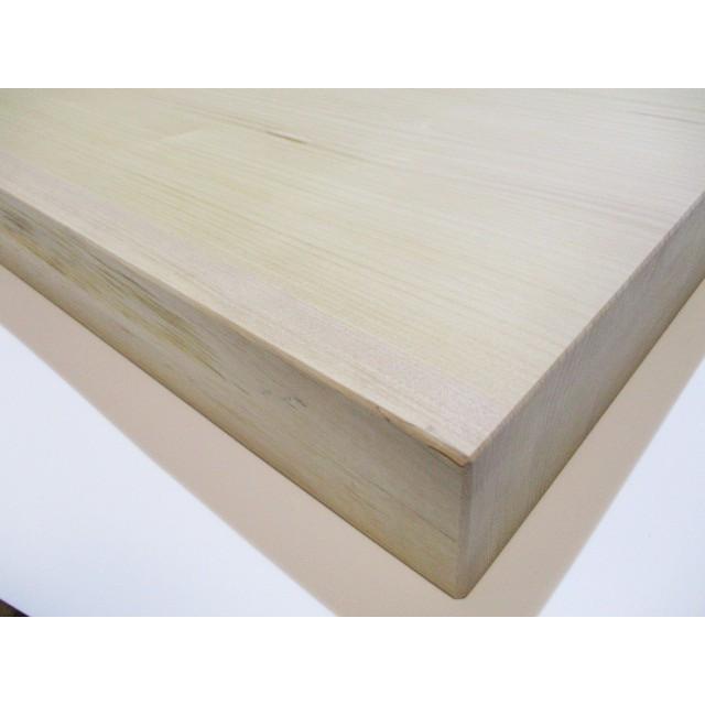 新品＞青森ひば 抗菌まな板（一枚板）超極厚の耳付きまな板 識別GP-3