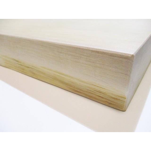 新品＞青森ひば 抗菌まな板（一枚板）超極厚の耳付きまな板 識別GP-3