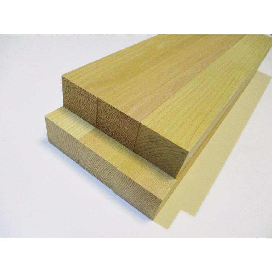 長さ30cm】青森ひばの角材（断面サイズ約26mm×34mm程度）長さ30cm