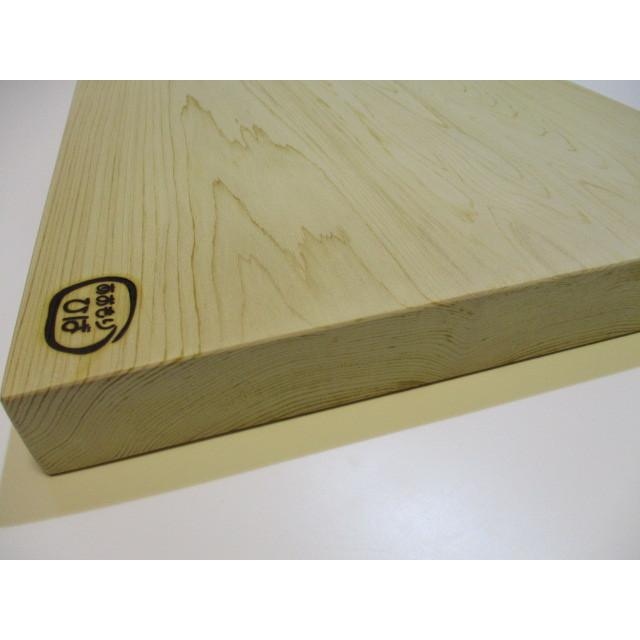 ＜新品＞青森ひば一枚板（大きめ）識別RC-5　幅広で大きめ　使いやすいまな板ですよ！ |  | 03