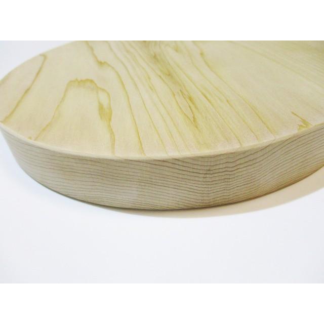 ＜新品＞青森ひば 抗菌まな板（一枚板）円形のまな板　識別WK-20　直径24.3cmのまな板です |  | 04