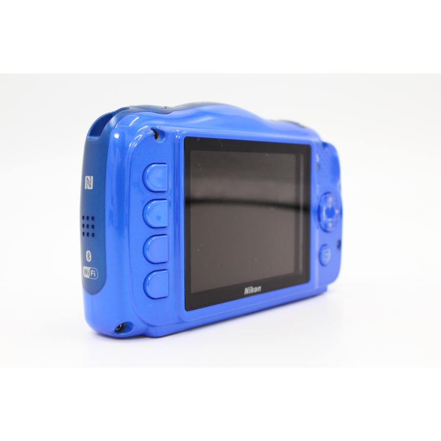 Nikon COOLPIX W100 ブルー 本体+バッテリー 新品バッテリー（社外品）付き！！＞＞【美品】NIKON ニコン