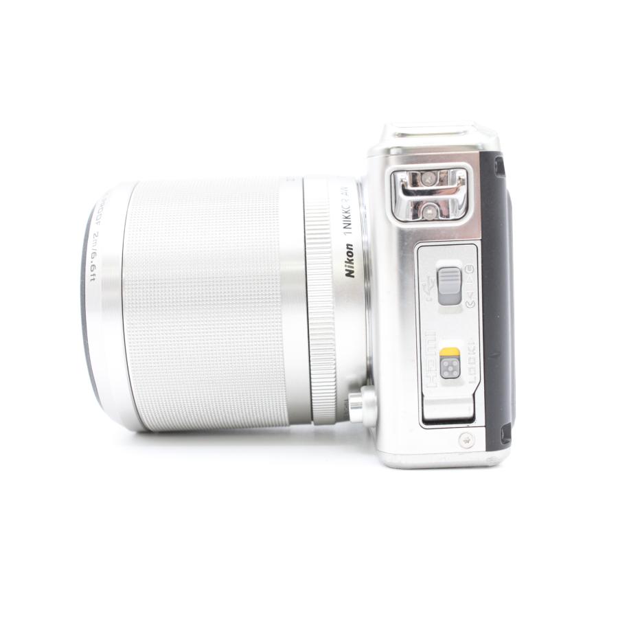 Nikon - ＜＜シャッター回数2,699回！！化粧箱付き！！＞＞【並品】NIKON ニコン Nikon1 AW1 防水ズームレンズキット シルバー #LE2025139 シャッター回数2,699回！！化粧箱付き！！＞＞【並品】NIKON