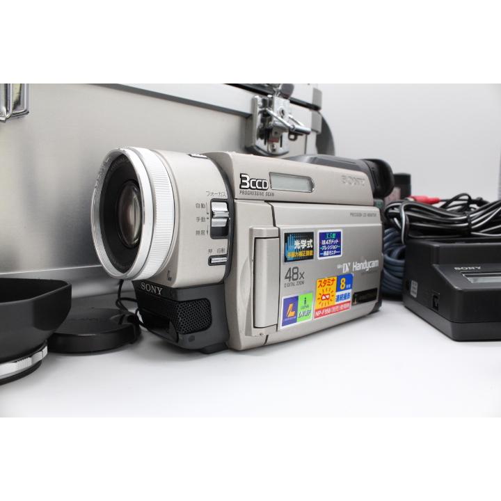 【付属品多数】SONY DCR-TRV900 ミニDV ビデオカメラ ソニー 専用ボックス付き！！付属品多数！！＞＞【並品】SONY ソニー