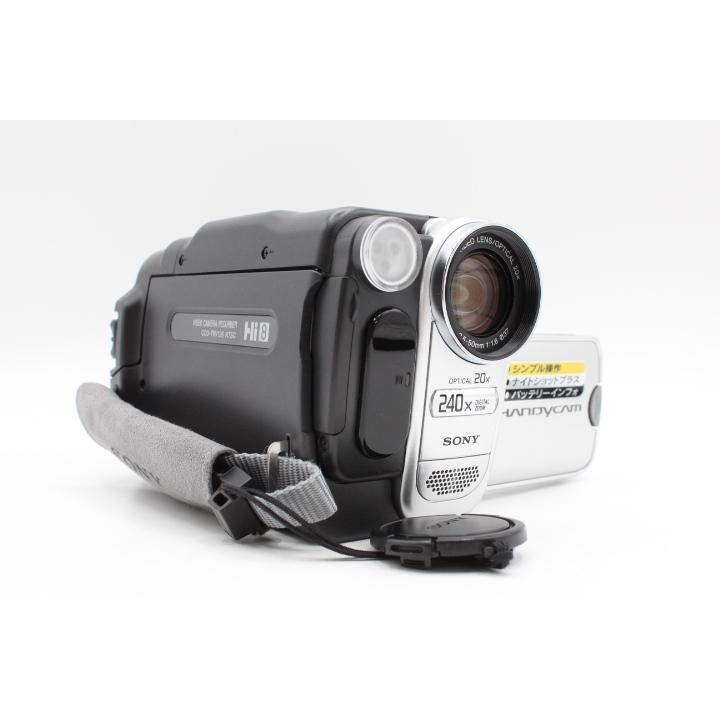 SONY 2.5型液晶モニター搭載Hi-8ビデオカメラ CCD-TRV126 化粧箱付き！！＞＞【美品】SONY ソニー 2.5型液晶モニター搭載 録画