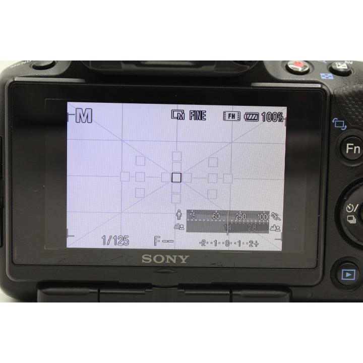 良品】SONY ソニー デジタル一眼レフカメラ α55 ボディ ブラック SLT 