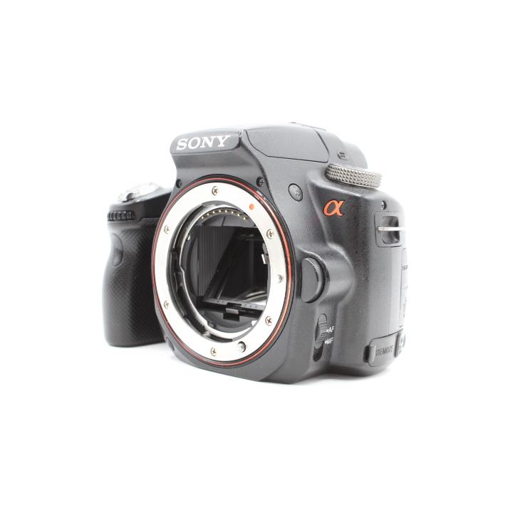 良品】SONY ソニー デジタル一眼レフカメラ α55 ボディ ブラック SLT 