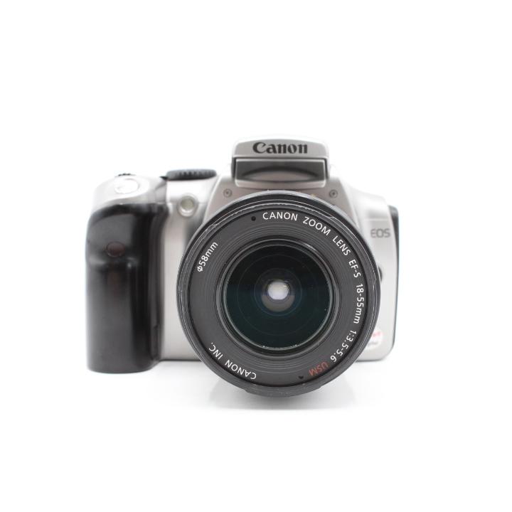 良品】CANON キヤノン EOS Kiss Digital シルバー レンズキット