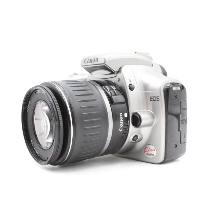 良品】CANON キヤノン EOS Kiss Digital シルバー レンズキット