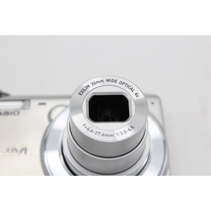 美品】CASIO カシオ デジタルカメラ EXILIM 1610万画素 6倍 シルバー