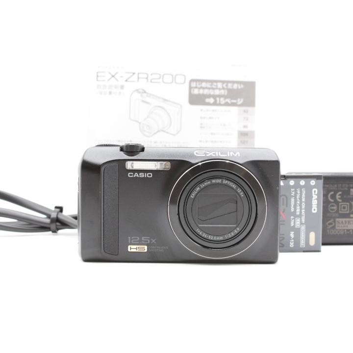 美品】CASIO カシオ デジタルカメラ EXILIM 1610万画素 光学ズーム12.5 