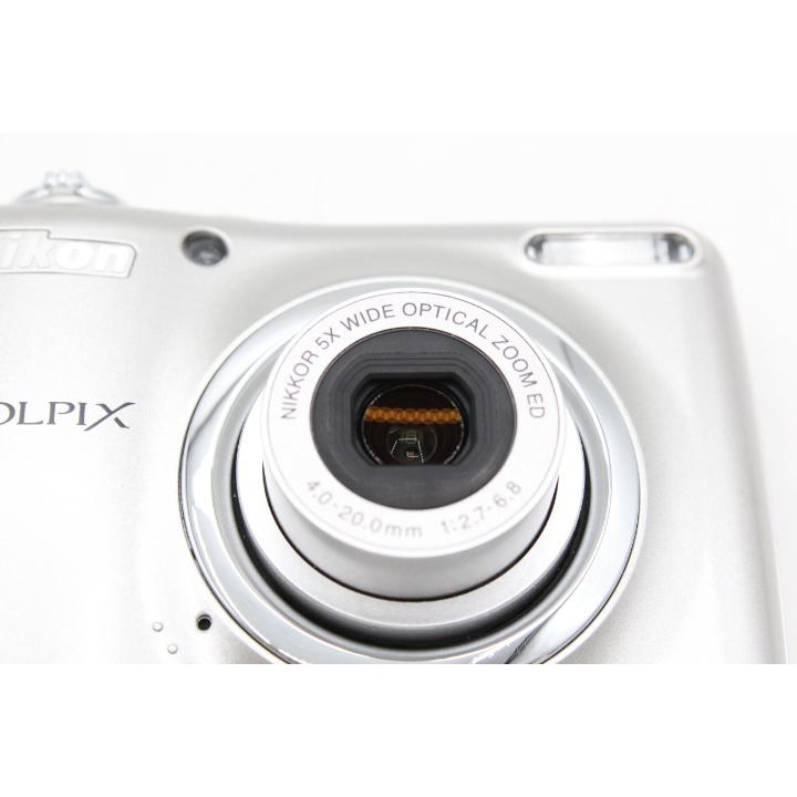 【美品】Nikon COOLPIX L23 シルバー 美品】NIKON ニコン デジタルカメラCOOLPIX L23 シルバー L23SL 1000万