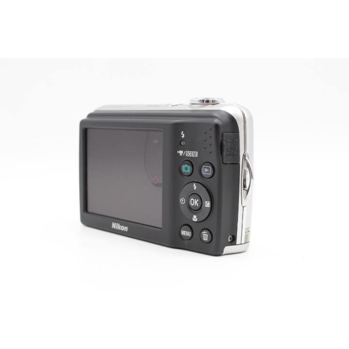 美品】NIKON ニコン デジタルカメラCOOLPIX L23 シルバー L23SL 1000万