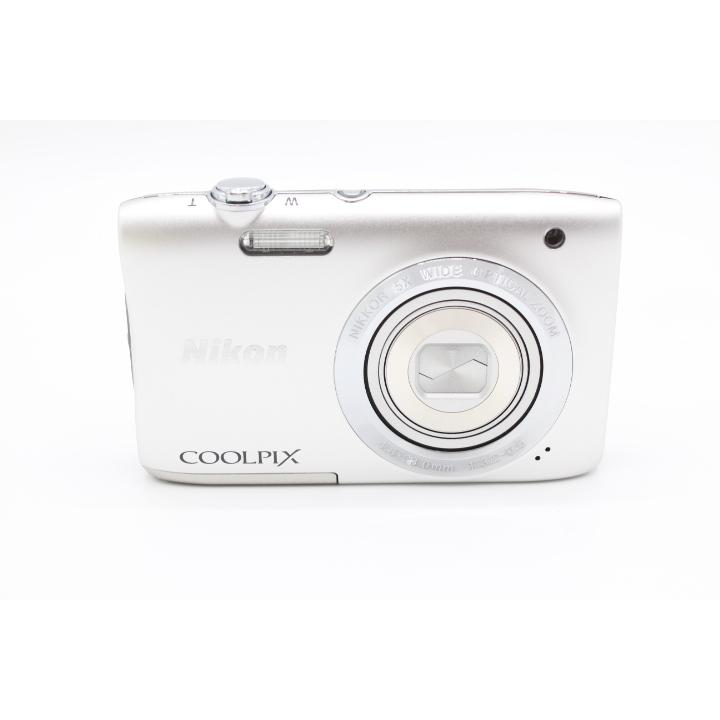 カメラ ＜良品＞ Nikon COOLPIX A100 シルバー｜液晶左側黄変あり
