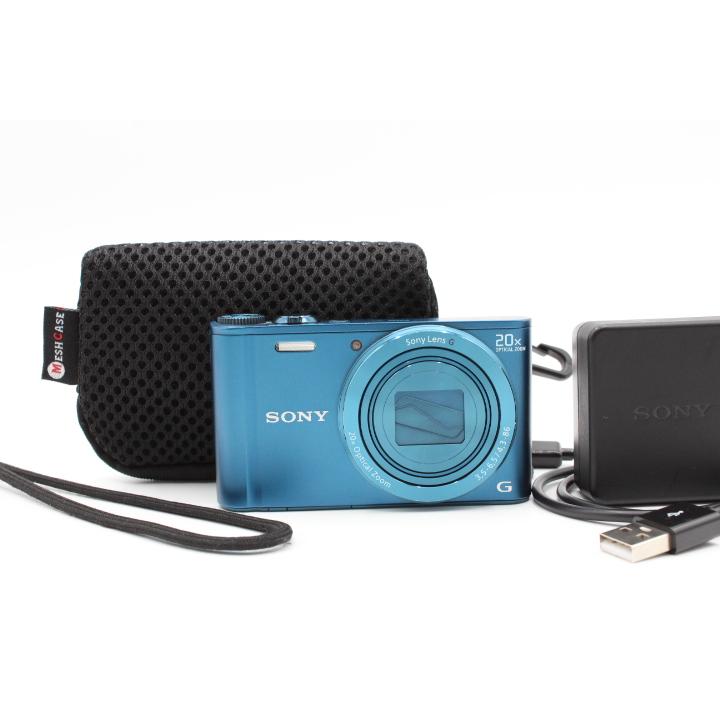 ポーチ付き！！＞＞【美品】SONY ソニー サイバーショット DSC-WX300(L 