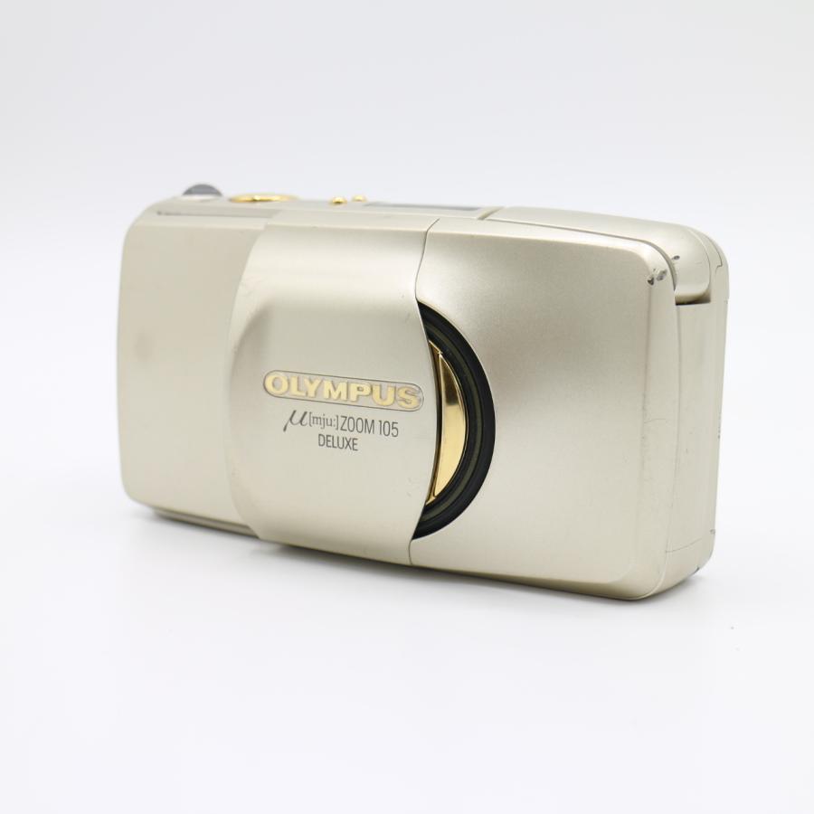 良品】OLYMPUS オリンパス μ zoom 105 DELUXE コンパクトフィルム