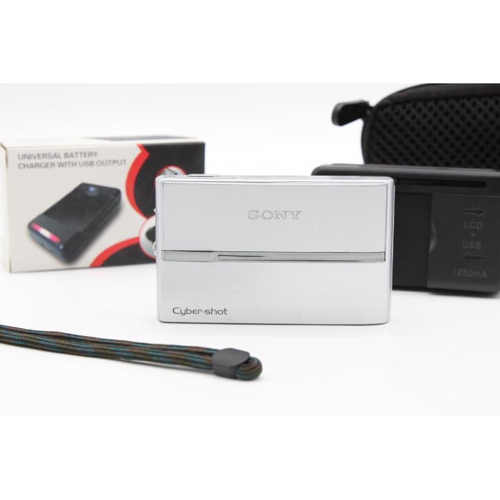 ポーチ＆新品ストラップ付き！！＞＞【良品】 SONY ソニー Cyber-Shot