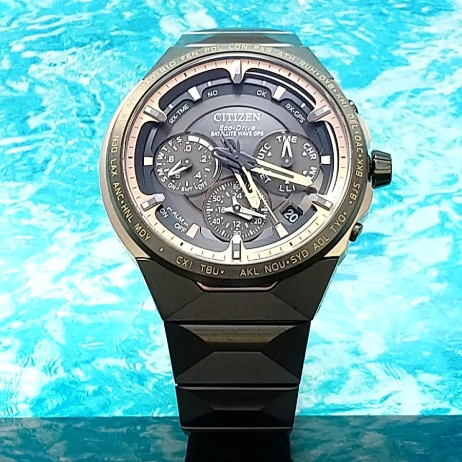 シチズン CITIZEN SATELLITE WAVE GPS衛星電波時計 チタニウム シチズン CITIZEN SATELLITE WAVE GPS衛星電波時計 チタニウム