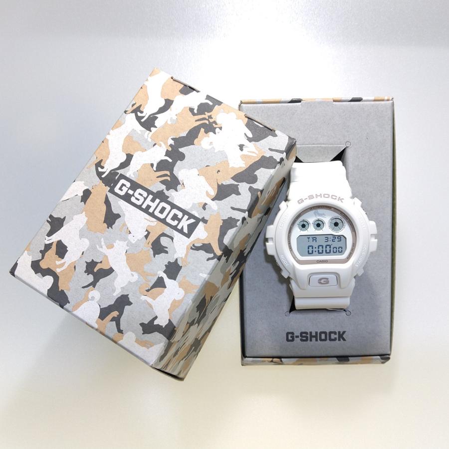 CASIO G-SHOCK DW-6900SHB-7JR White Shiba Inu Model Men's CASIO G-SHOCK DW-6900SHB-7JR White Shiba Inu Model Men's