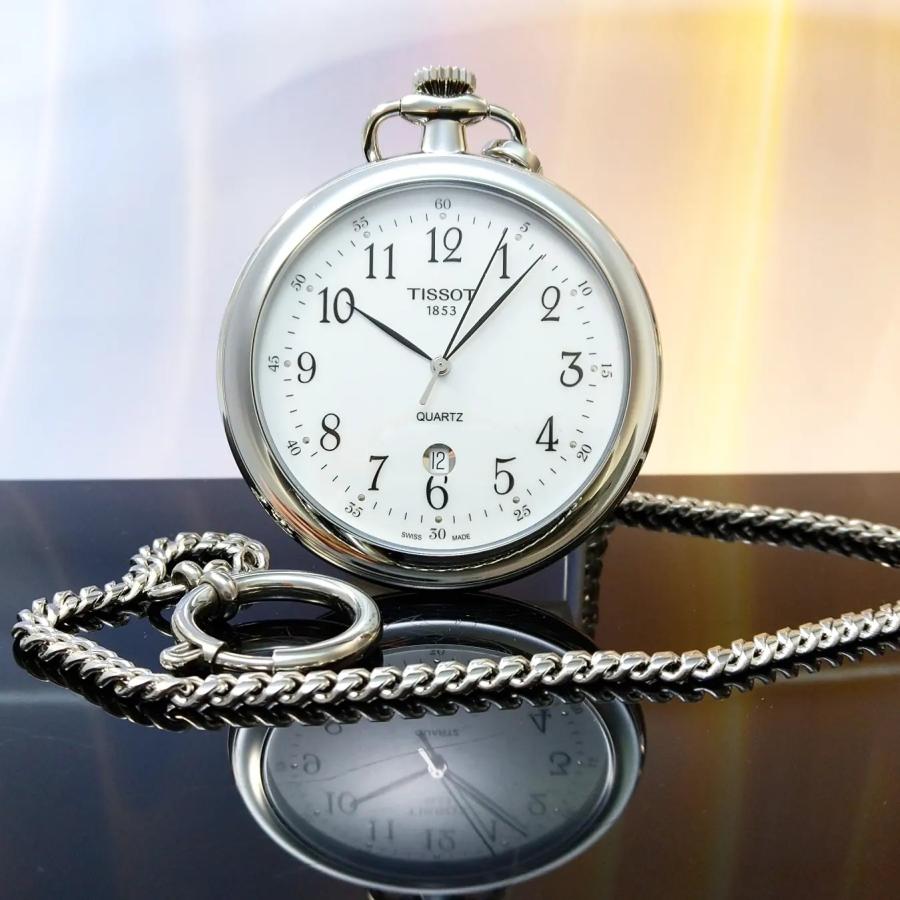 TISSOT ティソ ポケットウォッチ 懐中時計 クオーツ レピーヌ TISSOT ティソ ポケットウォッチ 懐中時計 クオーツ レピーヌ