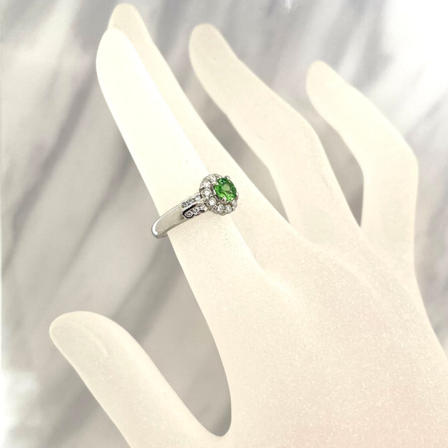 最終！エメラルドダイヤモンド リング【1.08ct D0.35ct Pt900】 【公式
