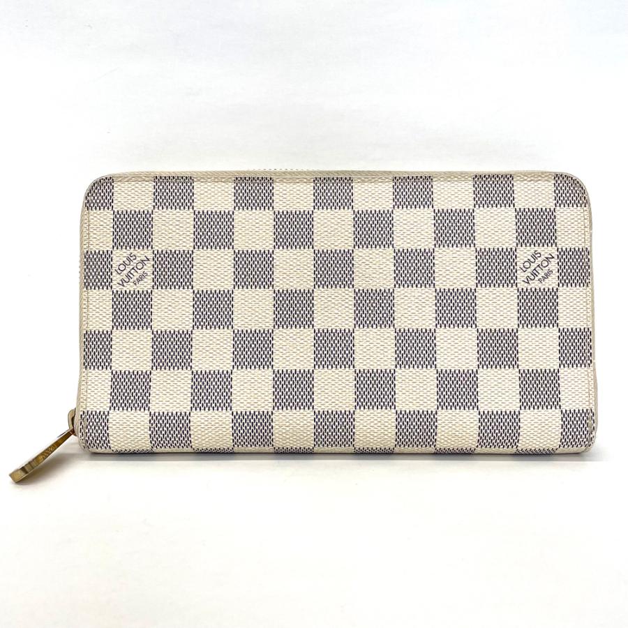 LOUIS VUITTON 【中古】LOUIS ルイヴィトン ダミエアズール ジッピー  