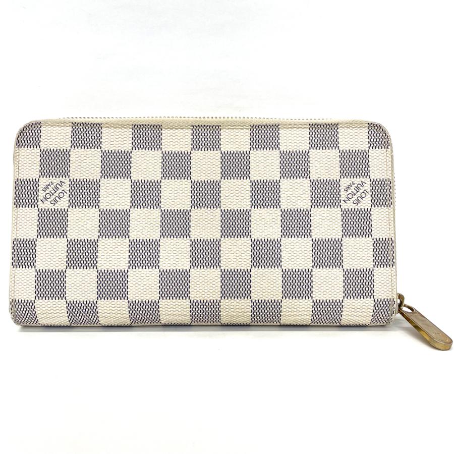 LOUIS VUITTON 【中古】LOUIS ルイヴィトン ダミエアズール ジッピー  