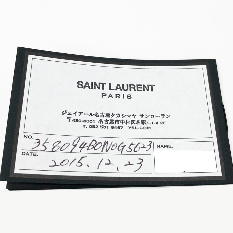 SAINT LAURENT 【中古】 LAURENT サンローラン ラウンドファスナー長