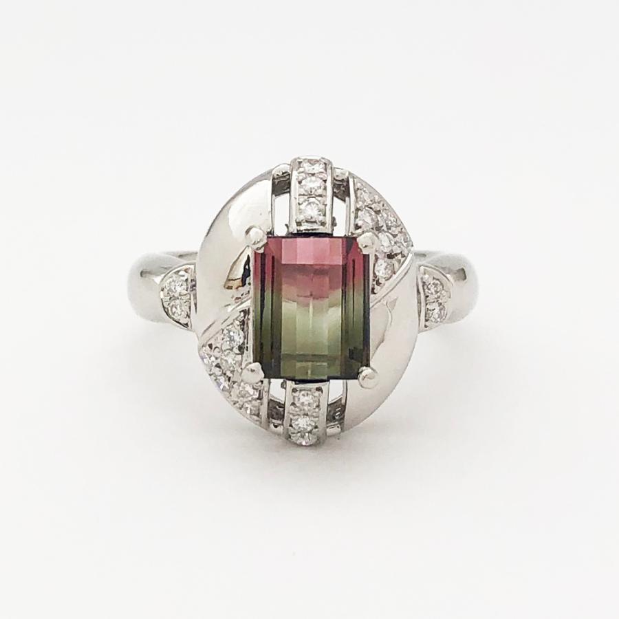 Pt900 天然 ダイヤモンドリング D0.50ct サイズ11号 3.64g （Pt900  