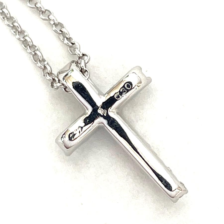 Ponte Vecchio（ポンテヴェキオ） ダイヤ クロス K18WG ホワイト