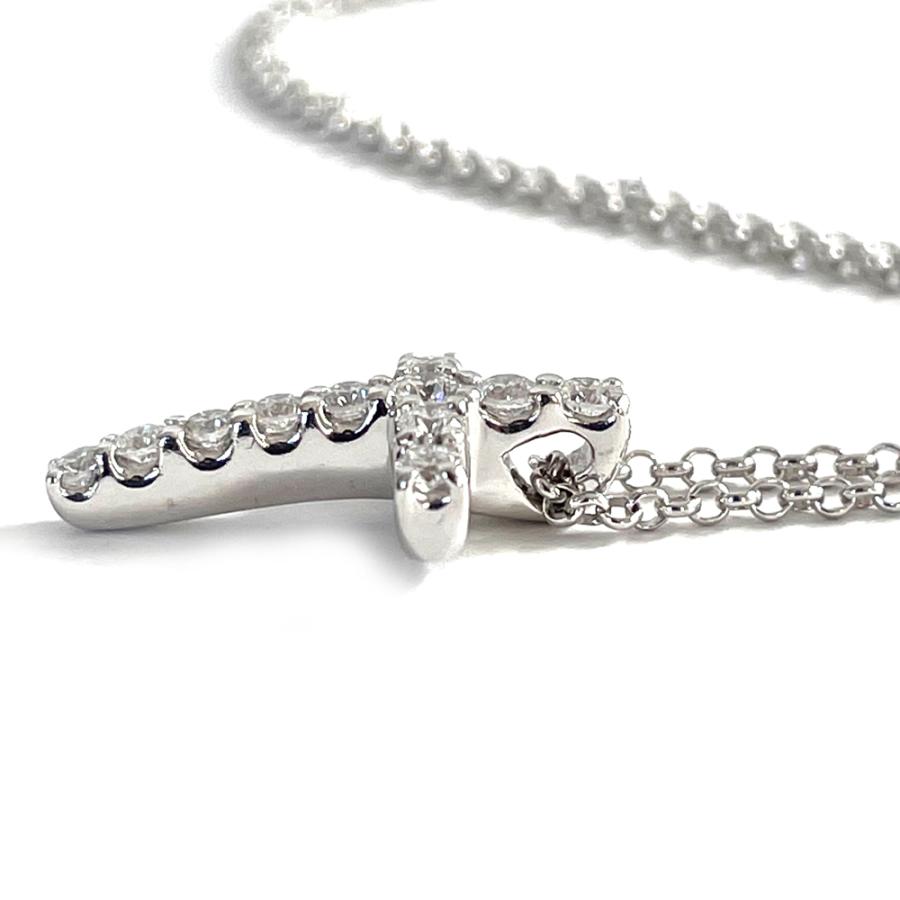 Ponte Vecchio（ポンテヴェキオ） ダイヤ クロス K18WG ホワイト