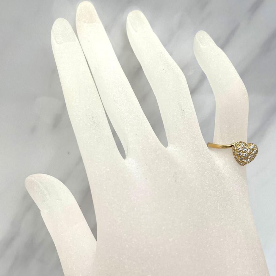Cartier 【中古】カルティエ CARTER ハートシェイプ ウィズ